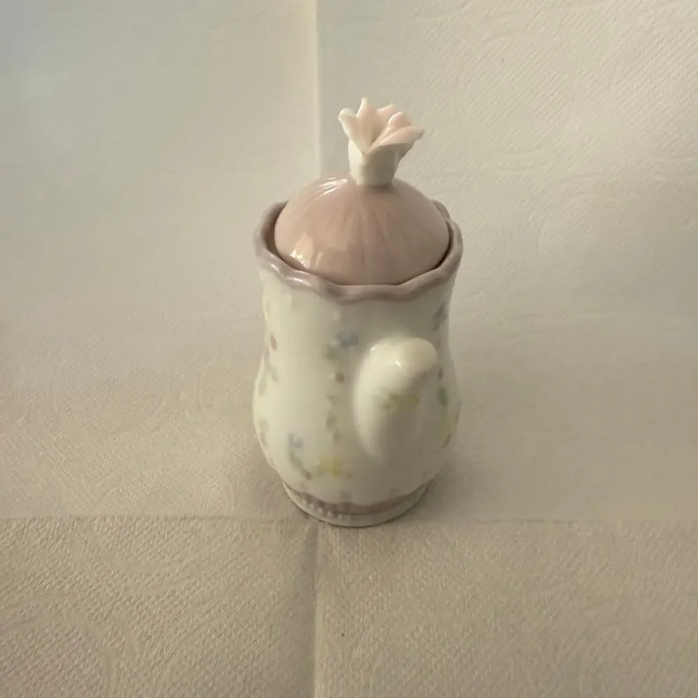 Precious Moments 1995 Porcelain Teapot Spice Jar for Coriander